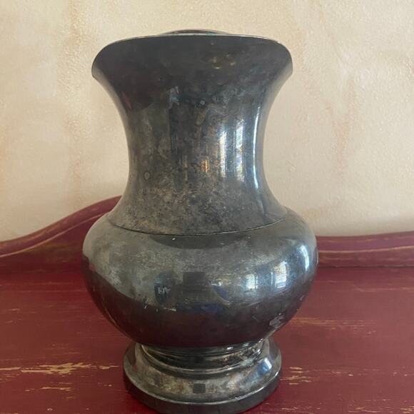 Pitcher Silver Plated Oneida Ornate French Country Victorian Style Vase - Picture 4 of 9